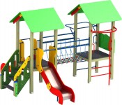Детский игровой комплекс "Веселый мостик"