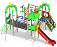 Детский игровой комплекс "Зоопарк"